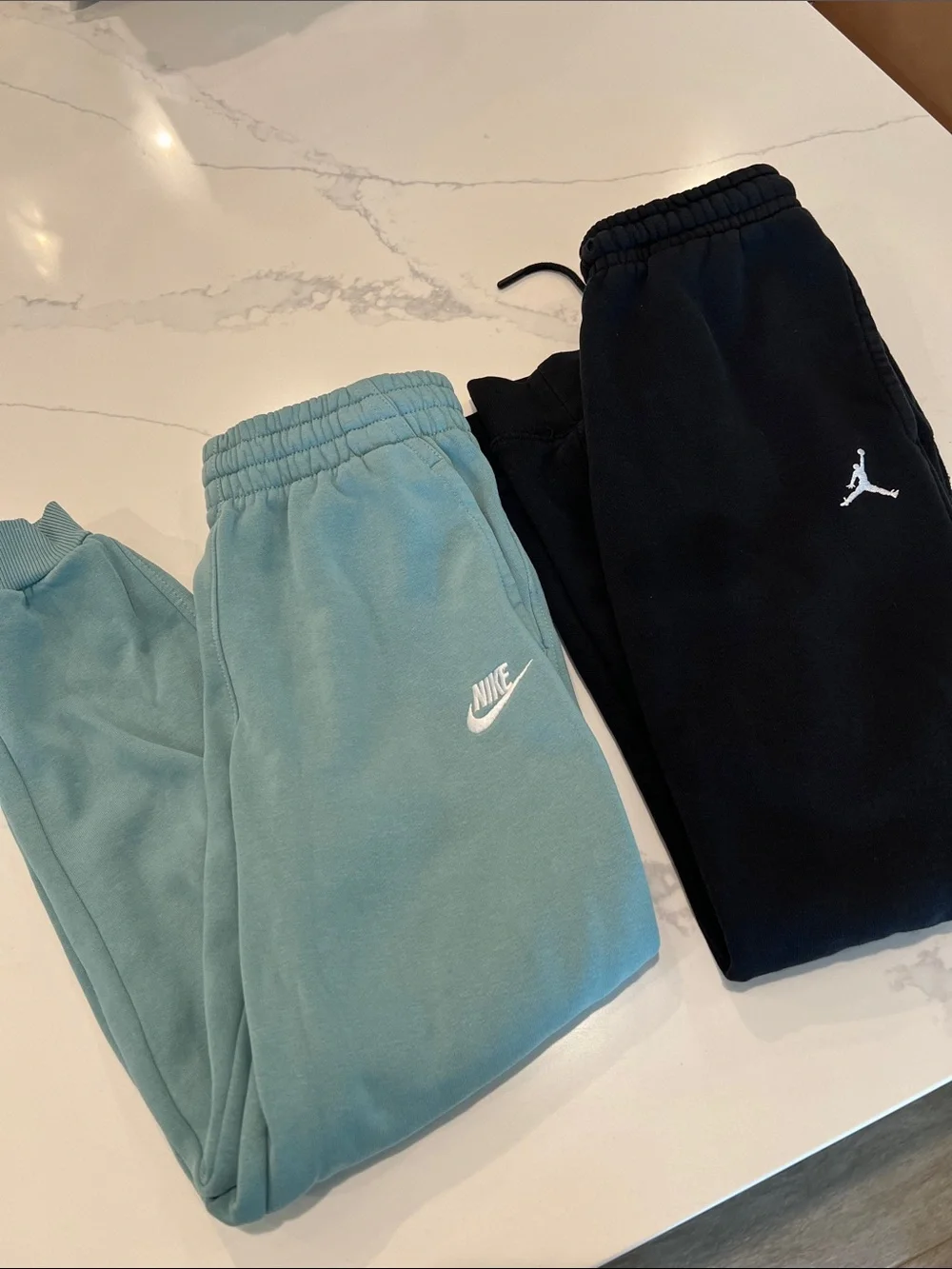 Nike Kids Sweatpants Set - Teal and Black